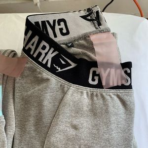 BLACK and GREY GYMSHARK leggings